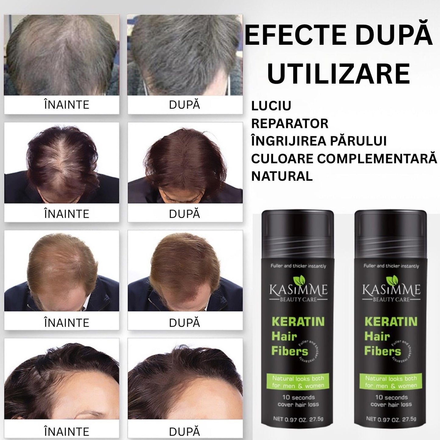 Nanofibre 27 gr. cu aplicator inclus