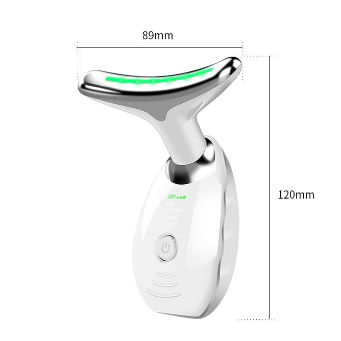 Aparat masaj fata si gat lumina IPL 7 culori